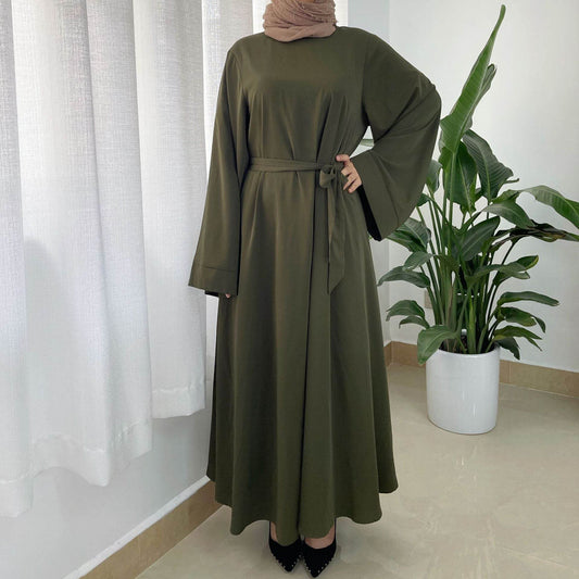 Robe Plus Size Muslim Dress - Mubimart