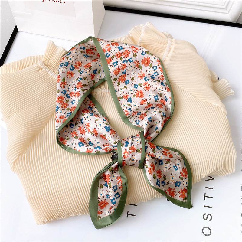 Fashion Printed Scarves With Versatile Decorative Scarves - Mubimart