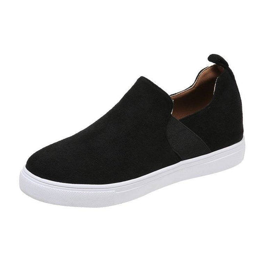 Leopard Loafers Women Elastic Band Design Casual Flat Shoes - Mubimart