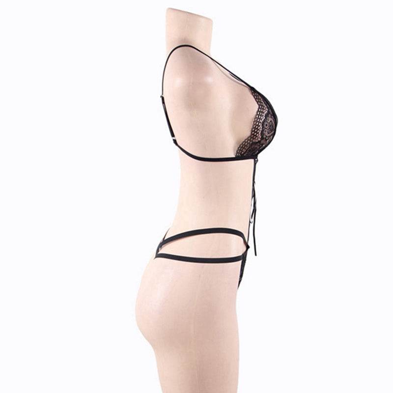 Large Size Erotic Lingerie Sexy One-piece Erotic Mature Ladies Pure Sexy - Mubimart