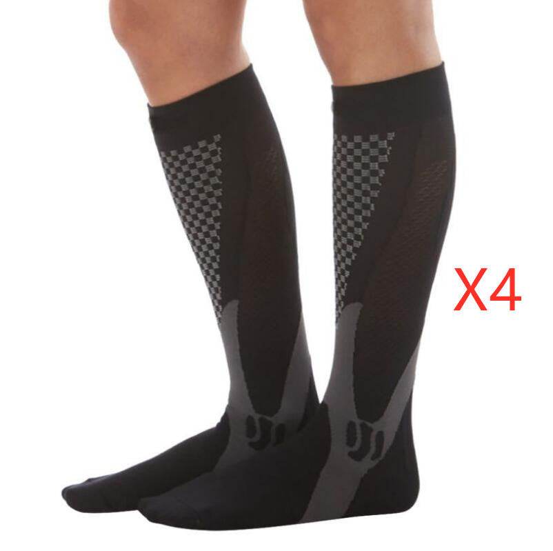Compression Socks For Men&Women Best Graduated Athletic Fit For Running Flight Travel Boost Stamina Circulation&Recovery Socks - Mubimart