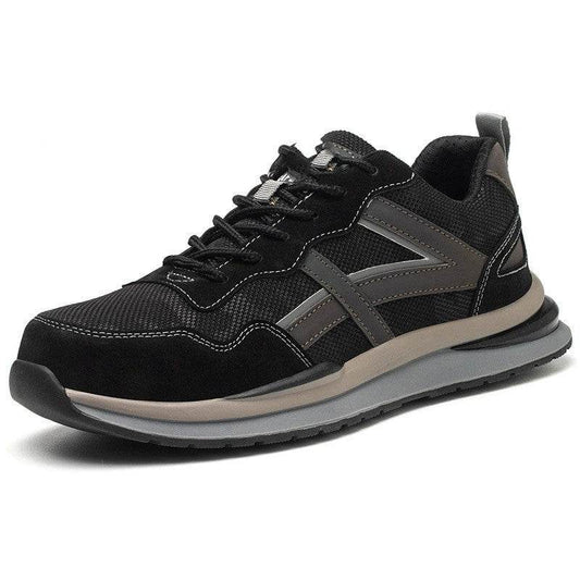 Safety Anti-smashing And Anti-penetration Steel Toe Cap Safety Shoes - Mubimart