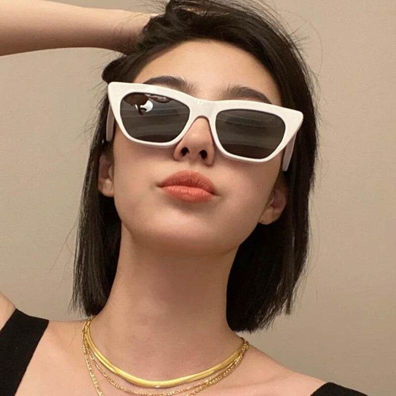 Retro Cats' Eye Sunglasses Women - Mubimart
