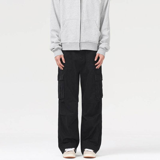 Maillard Retro Multi-pocket Cargo Pants Men And Women - Mubimart