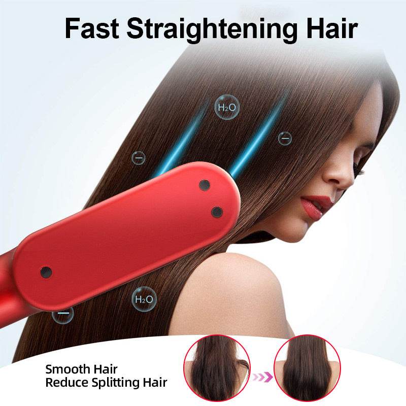 Hair Straightener USB Wireless Charging - Mubimart