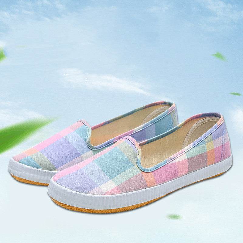 Women's Elastic Cloth Shoes For Work And Leisure - Mubimart