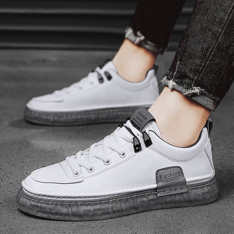 Sports White Shoes Breathable Men - Mubimart