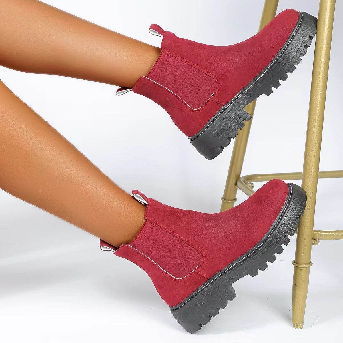 Fashion Short Martin Boots For Women - Mubimart
