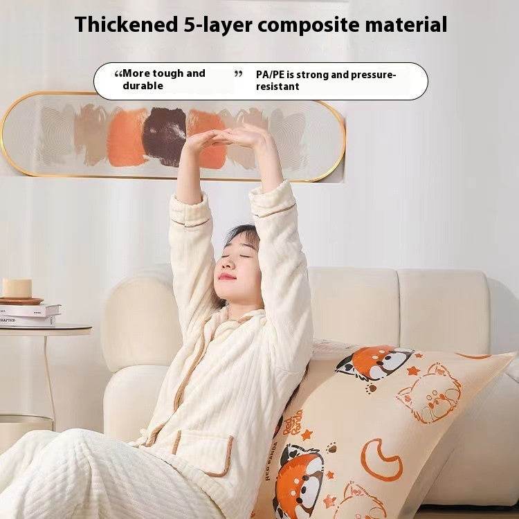 Vacuum Compression Storage Bag Travel Moving - Mubimart