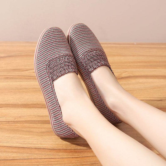 Women's Elastic Cloth Shoes For Work And Leisure - Mubimart
