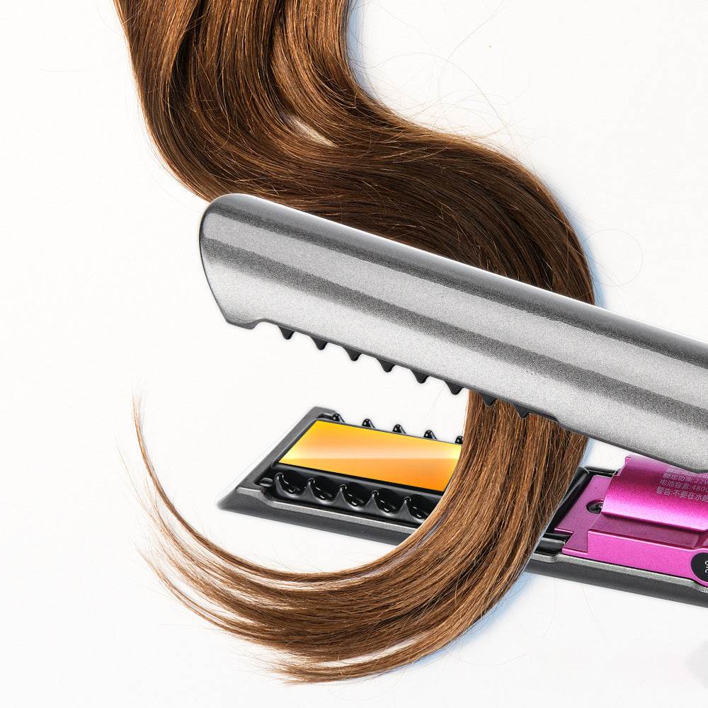 USB Wireless Charging Hair Straightener Comb - Mubimart