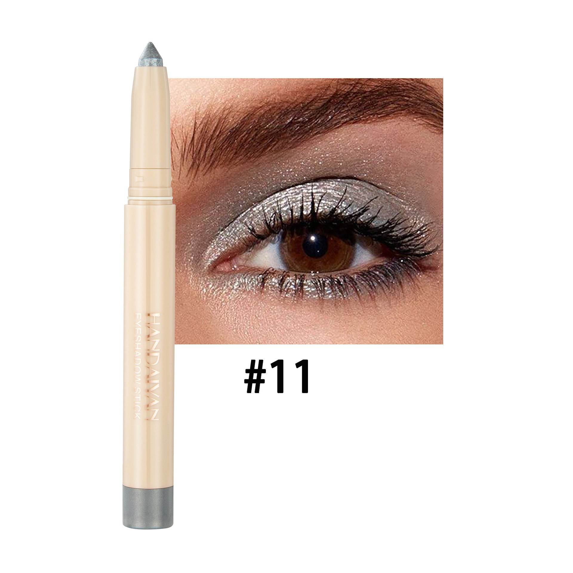 Cosmetic Eyeliner Gel Pen Lying Silkworm Mermaid Eye Shadow Pen Dual-use - Mubimart