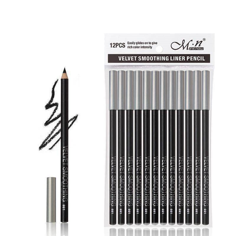 Fashion Wooden Makeup Eyebrow Pencil Eyeliner - Mubimart