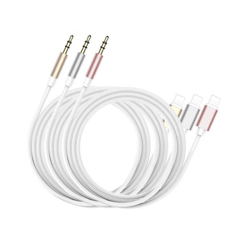 Mobile Phone Audio Cable 35mm Vehicle-mounted Mobile Phone Audio Cable - Mubimart