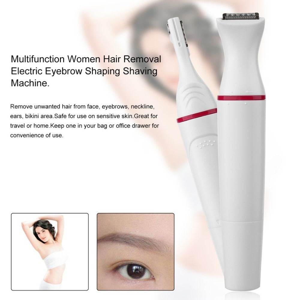 5 In 1 Women Hair Removal Shaver Female Electric Shaving Machine - Mubimart
