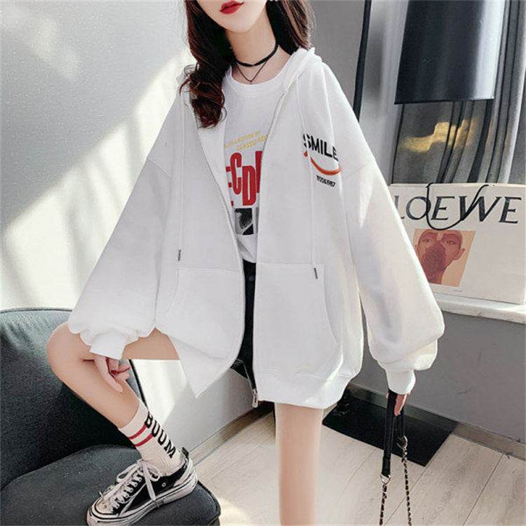 Temperament Hooded Top Plus Size Jacket - Mubimart