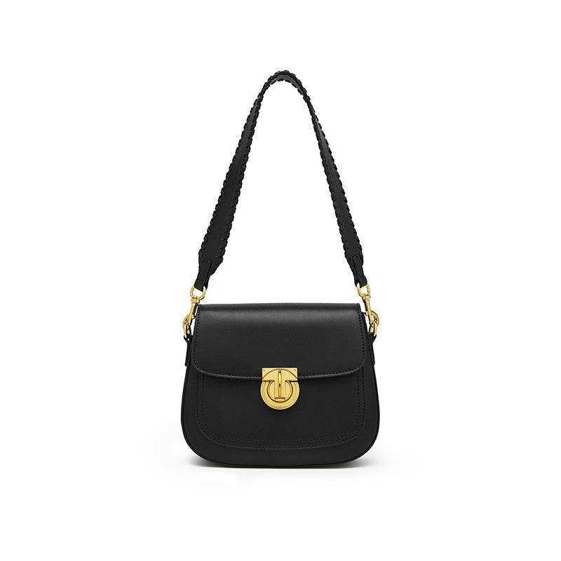 Saddle Bag Leather Women Shoulder And Armpit - Mubimart
