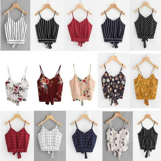 Women Tank Tops Summer Camisole Vest T Shirt - Mubimart