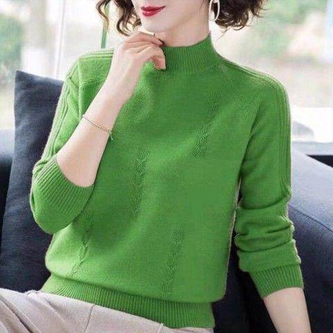 Plus Size Women's Cute Young Trendy Long-sleeve Loose Casual Sweater Top - Mubimart