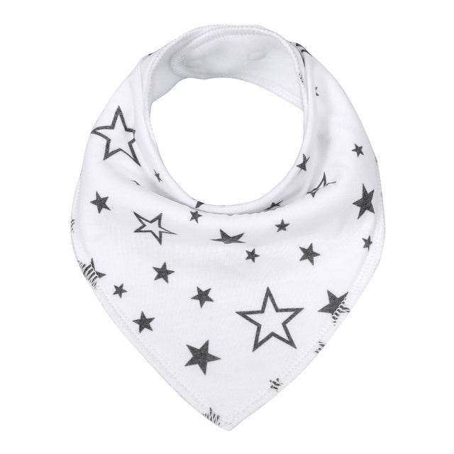 Baby Handkerchief Bib Newborn Feeding Saliva Bib - Mubimart