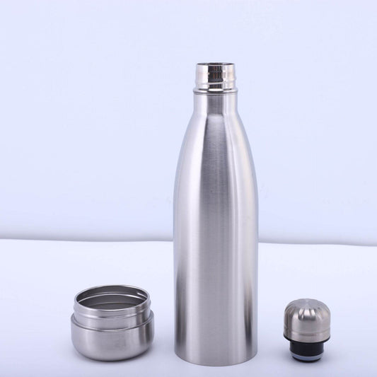 304 Stainless Steel Bottom Removable Coke Bottle - Mubimart