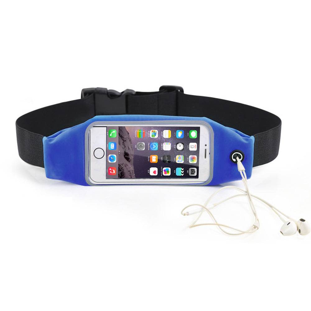 Touch Screen Clear Phone Waist Bag For Running Sports Fanny Pack - Mubimart