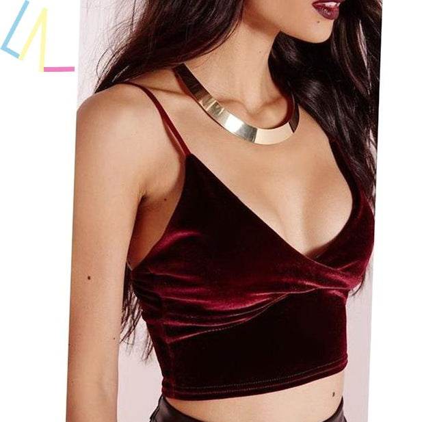 Sexy Top Summer Crop Tube Top Women Camis Shirt Tank Fitness - Mubimart