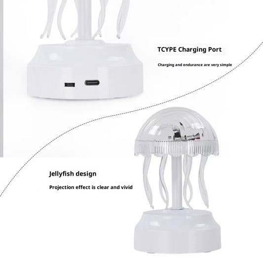 Jellyfish Atmosphere Night Light Colorful Creative Mood Light