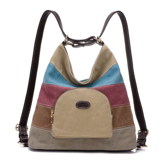 Canvas Shoulder Women Messenger Bag Fashion - Mubimart