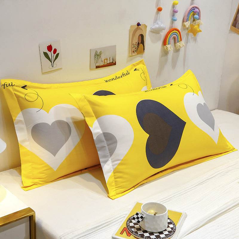 Household Large Pillowcase Aloe Cotton Pillowcase - Mubimart