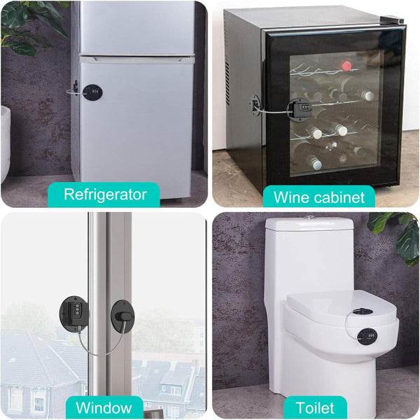 Children's Protective Refrigerator And Cabinet Lock, Amazon Logistics, Wal Mart - Mubimart