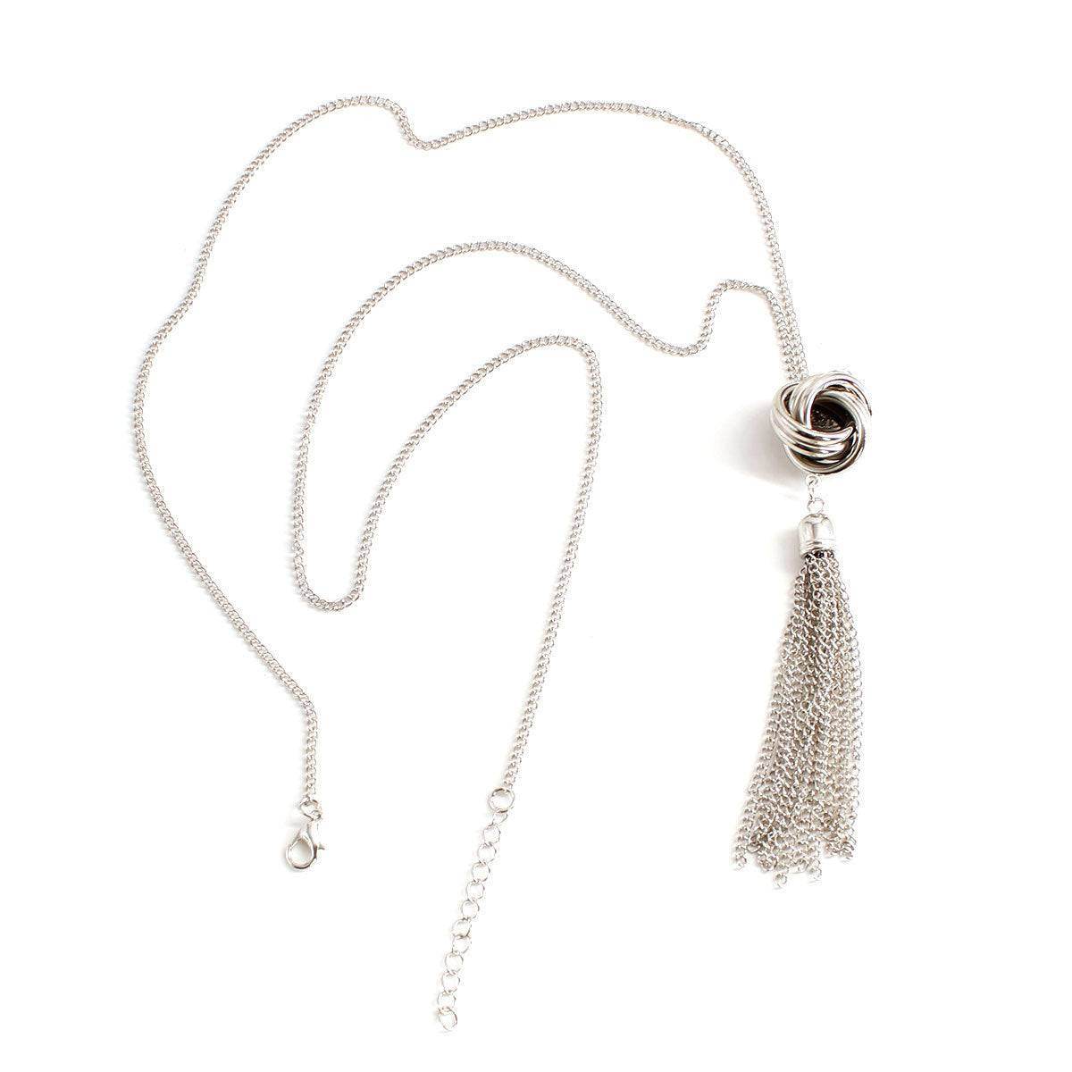 Accessories New Chain Tassel Necklace Women - Mubimart
