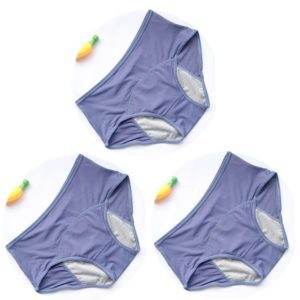 Leak-proof Women's Menstrual Briefs Before And After - Mubimart