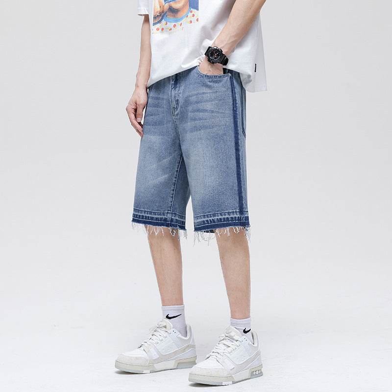 Versatile Casual Fashion Denim Shorts - Mubimart