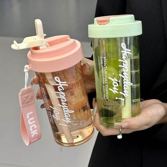 Plastic Water Cup Scented Tritan High Temperature Resistant Large Capacity Cup - Mubimart