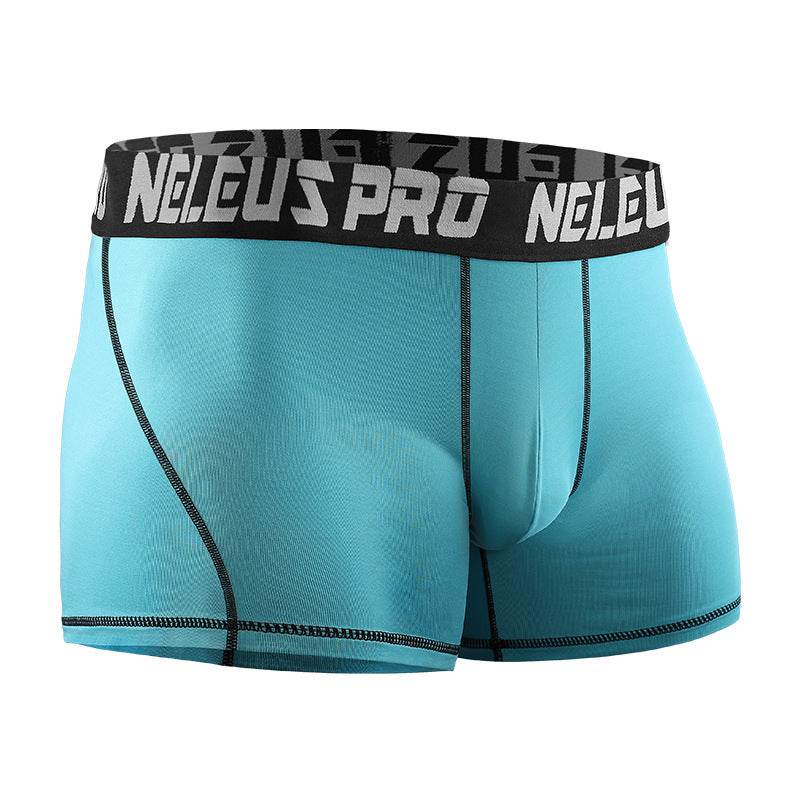 Anti-wear Leg Sports Men Running Underwear - Mubimart