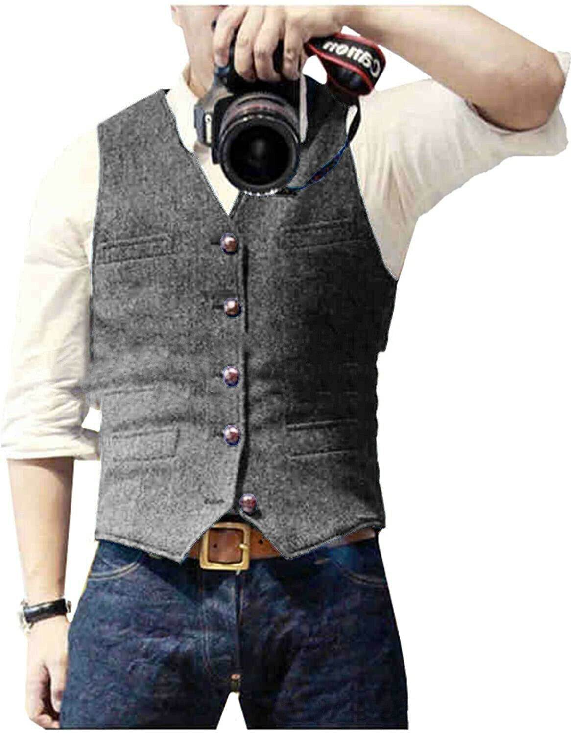 Suit Vest Best Man Wedding - Mubimart