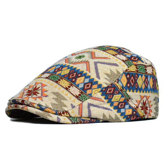 Hat British Retro Beret Ethnic Style Personality