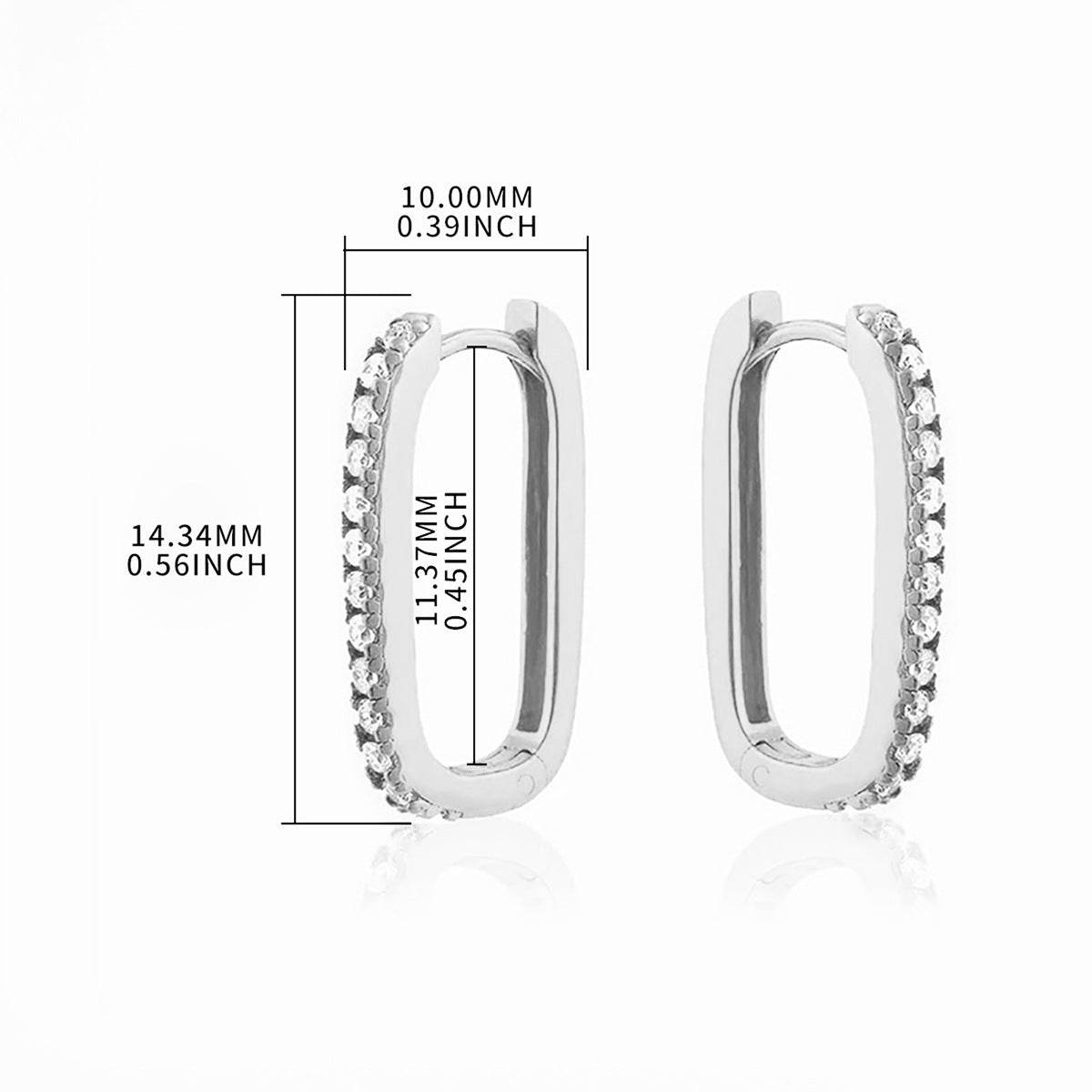 Lumiya Hoop Earrings - Mubimart