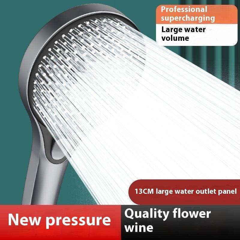 Shower Supercharged Shower Head Bathroom Water Heater Bath Heater Shower Head - Mubimart