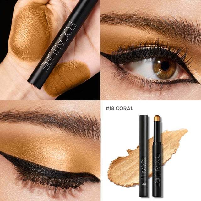 Focallure Eyeshadow Eyeliner Pencil In One - Mubimart