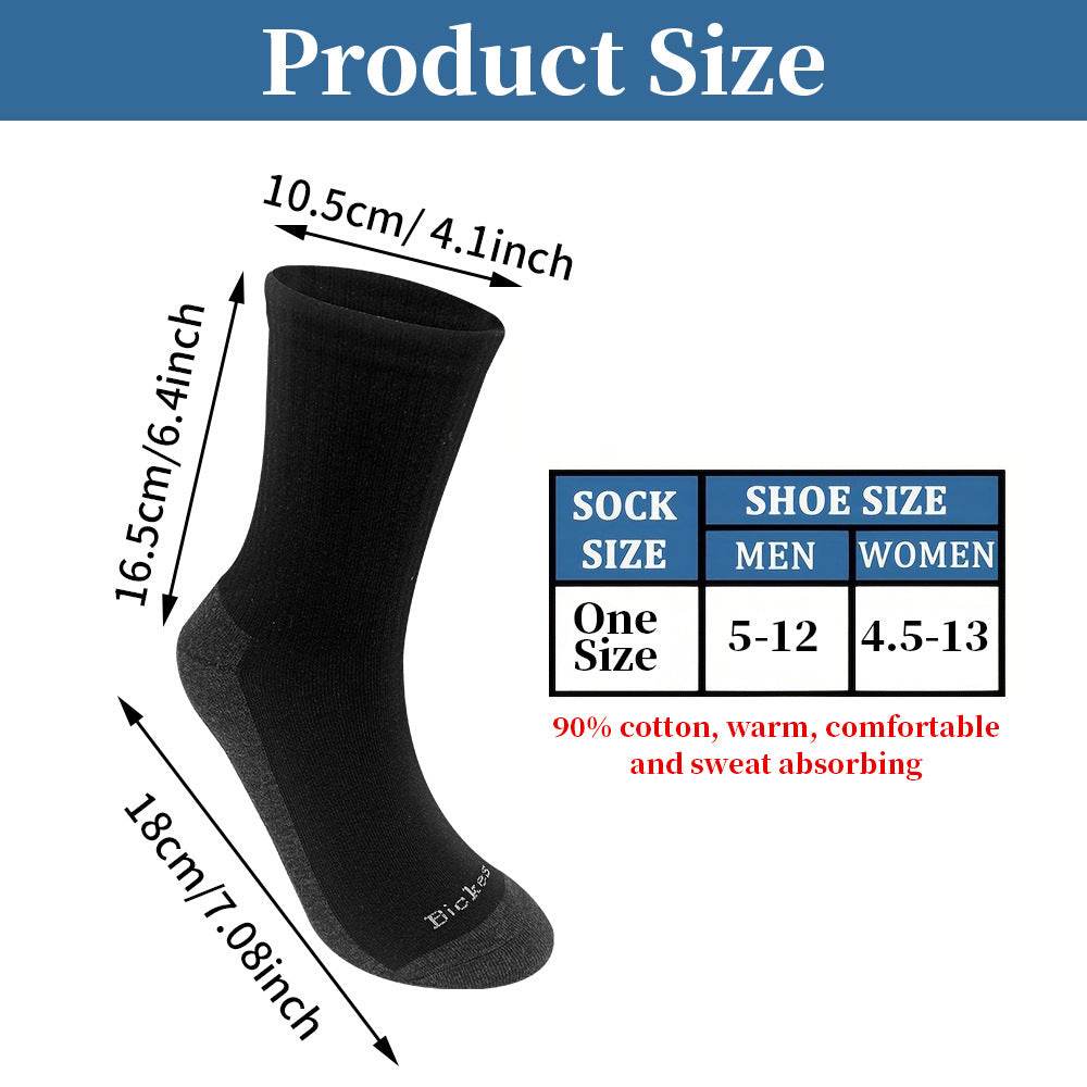 Matching High Rubber Bar Comfortable Breathable Men's Athletic Socks - Mubimart