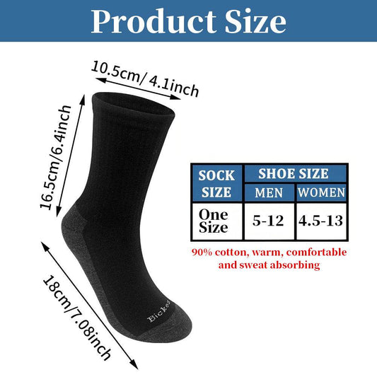 Matching High Rubber Bar Comfortable Breathable Men's Athletic Socks - Mubimart