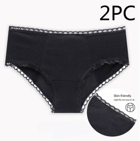 Leak Proof Menstrual Panties Women Heavy Absorbency Four-layer Leakproof Women Period Underswear - Mubimart