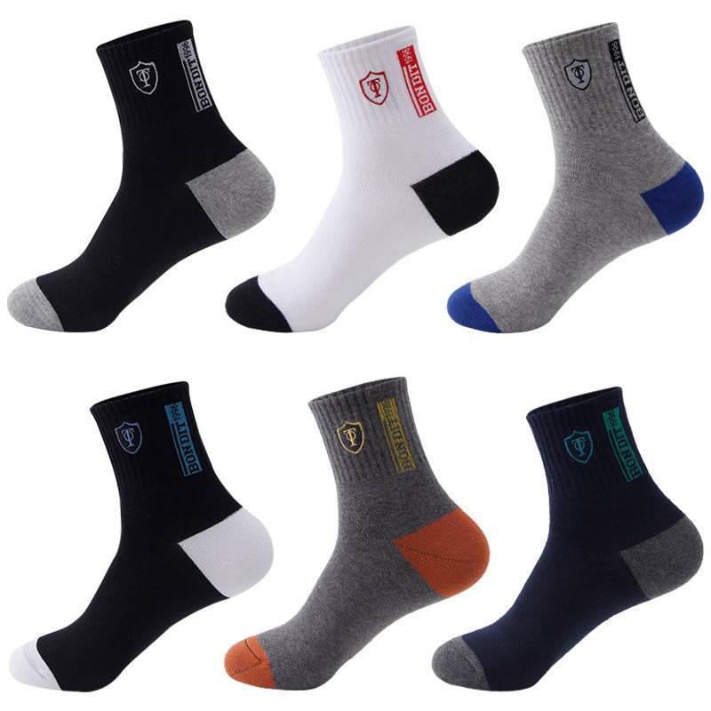 Sweat-absorbing Cotton Socks Deodorant Athletic - Mubimart