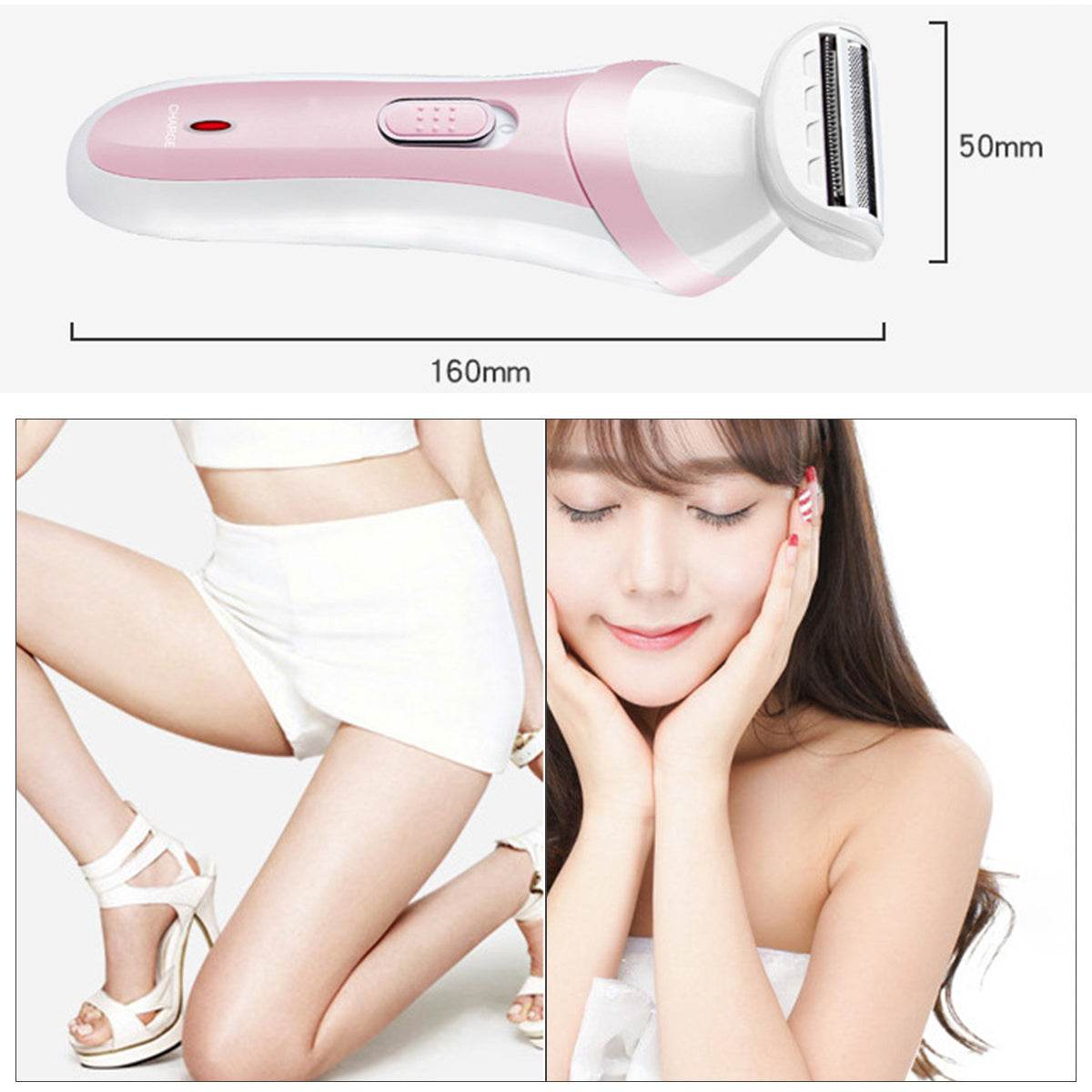 Household Trimmer Shaver Electric Hair Remover Ladies - Mubimart