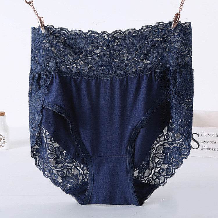 Plus Size Modal Lace Panties Women's - Mubimart