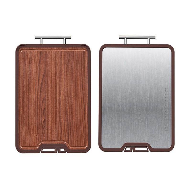 Stainless Steel Ebony Cutting Board Antibacterial And Mildewproof Double-sided Cutting Board - Mubimart