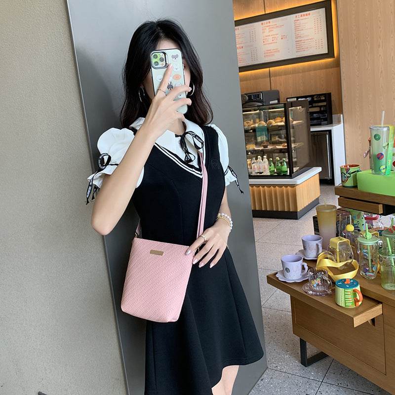 Simple Casual Shoulder Women Bag - Mubimart