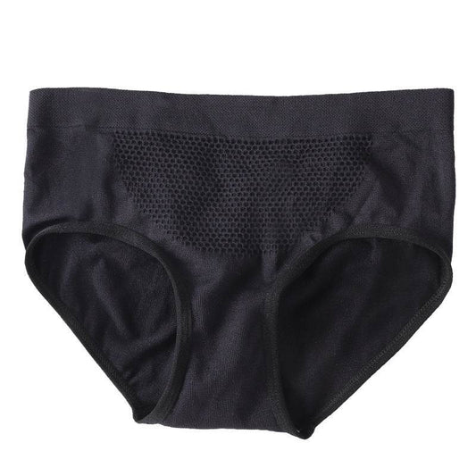Seamless Mid-rise Cotton Crotch Briefs For Women - Mubimart